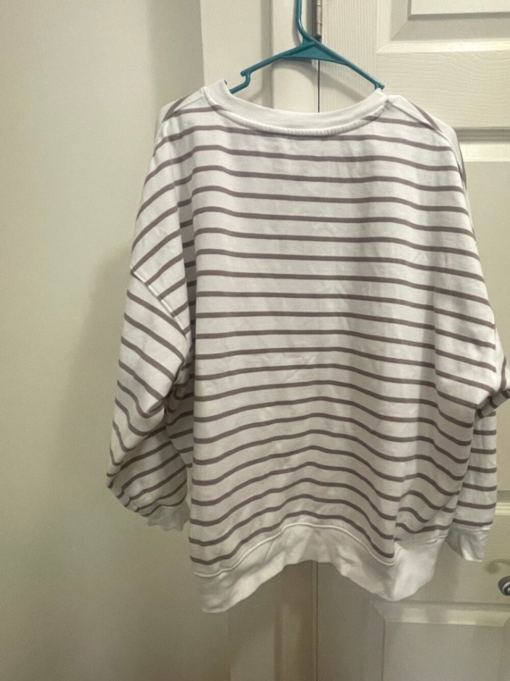 Women fleece sweater top (Lightweight) / Size: Large